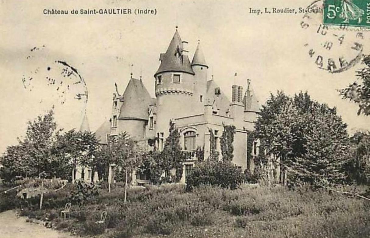 Chateau St.Gaultier Saint-Gaultier Exterior photo